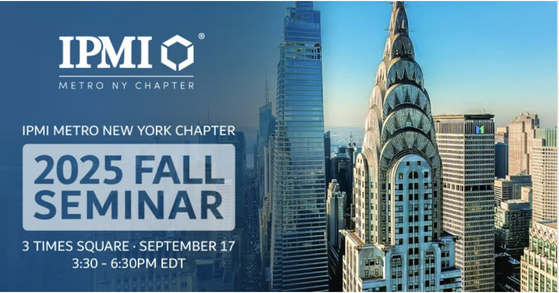 IPMI NY METRO CHAPTER FALL SEMINAR