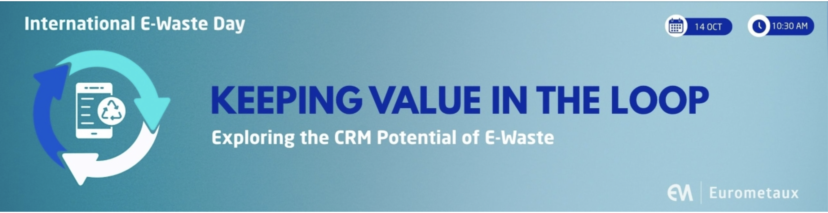EUROMETAUX : Keeping Value in the Loop: Exploring the CRM Potential of E-Waste