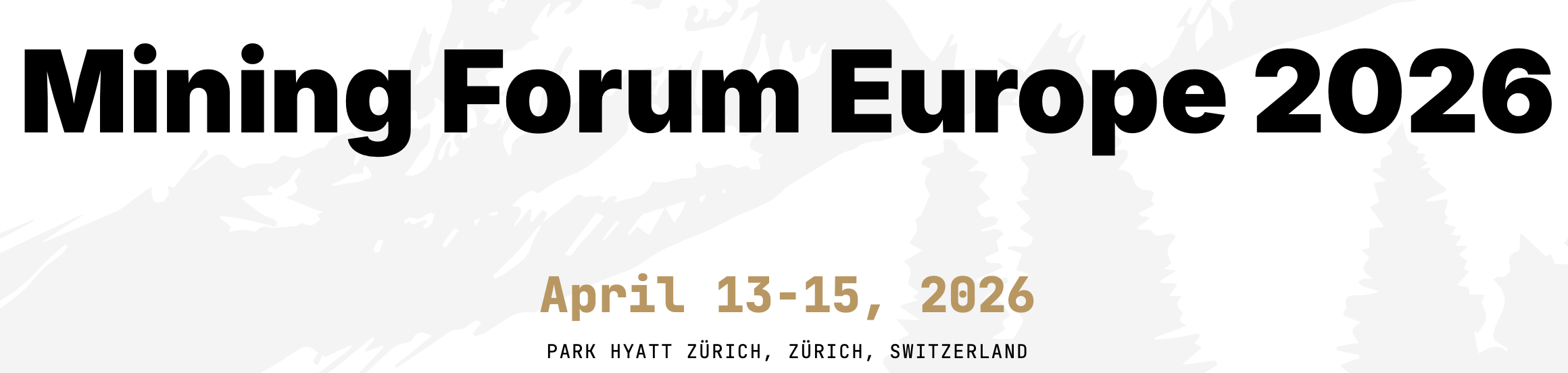 Mining Forum Europe 2026